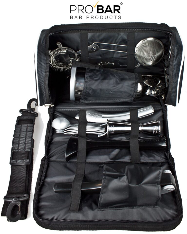 CocktailChef Online Cours + Sac Barman avec Kit Barman